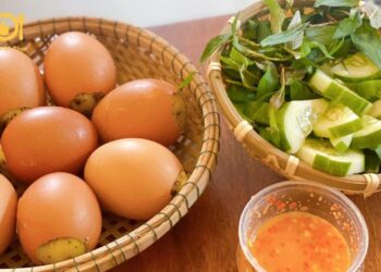 Trứng gà nướng Lan Nguyễn - Quán ngon Đà Nẵng làm bạn “say nắng”