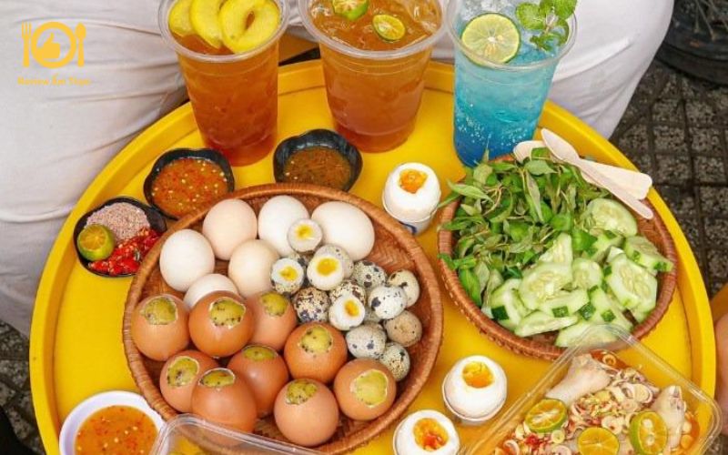 Trứng gà nướng Lan Nguyễn - Quán ngon Đà Nẵng làm bạn “say nắng” 10 trứng gà nướng lan nguyễn