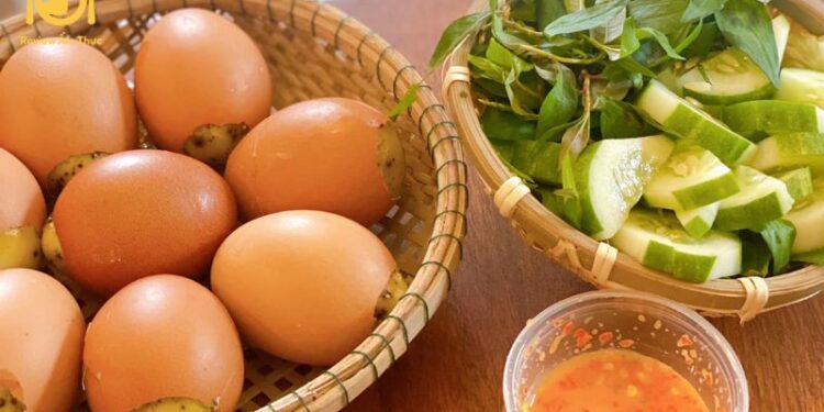 Trứng gà nướng Lan Nguyễn - Quán ngon Đà Nẵng làm bạn “say nắng”