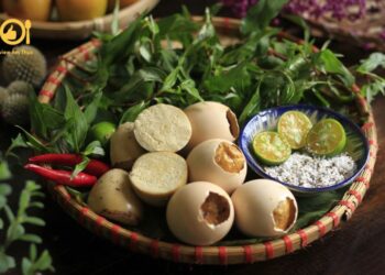 trứng gà nướng thái lan