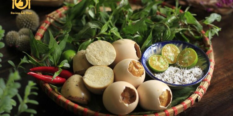 trứng gà nướng thái lan