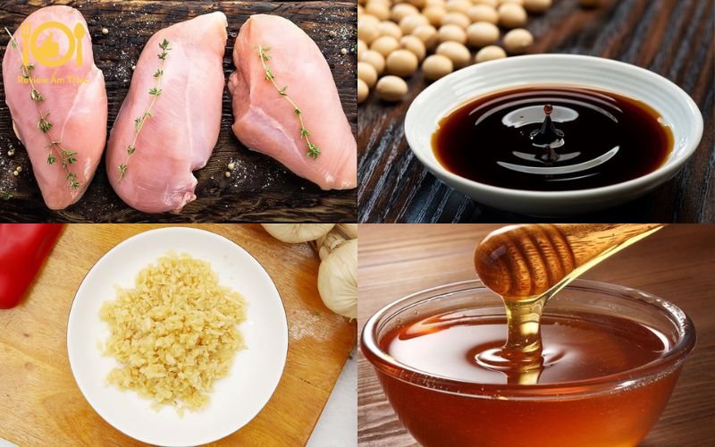 Bí quyết làm ức gà nướng mật ong eat clean ngon miệng, dáng thon 10 ức gà nướng mật ong eat clean