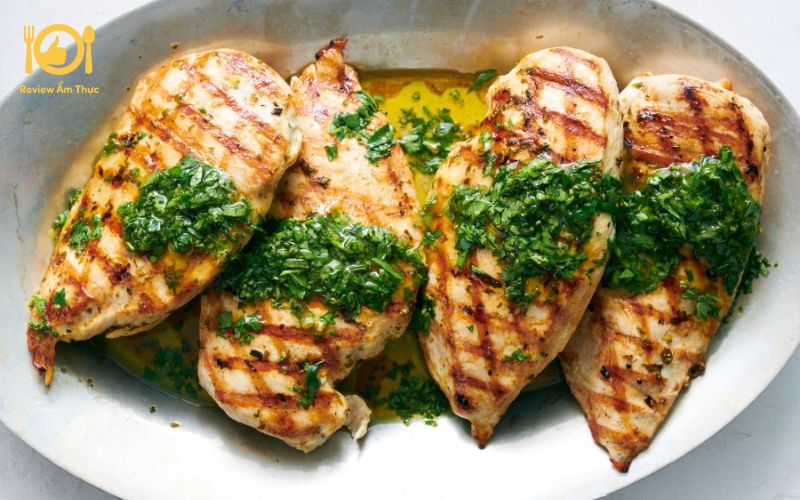 Cách làm ức gà nướng nồi chiên không dầu ít béo và thơm ngon 17 ức gà nướng nồi chiên không dầu;ức gà nướng bao nhiêu calo