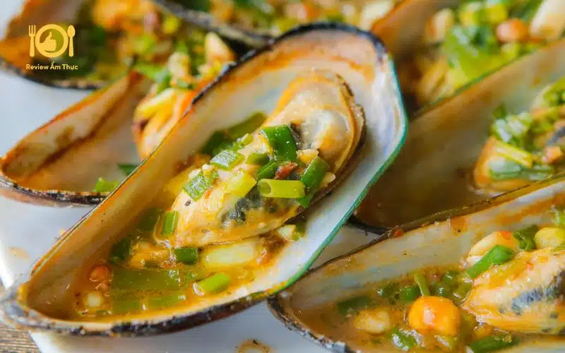 Cách làm vẹm nướng - Món ngon bổ dưỡng, dễ làm cho mùa hè sôi động 13 vẹm nướng
