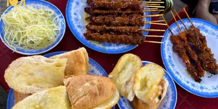 Review A Tùng bánh mì bò nướng bơ Campuchia - Có thật sự ngon?