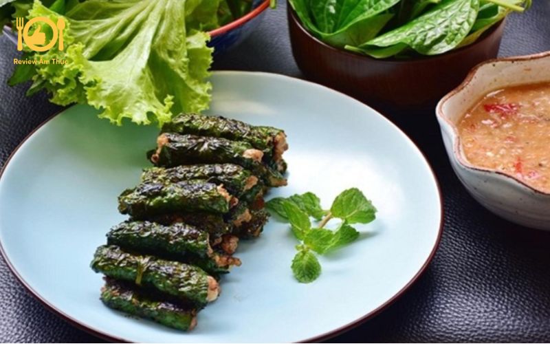 Bò nướng lá lốt bằng nồi chiên không dầu - Món ăn bổ, rẻ 11 bò nướng lá lốt bằng nồi chiên không dầu