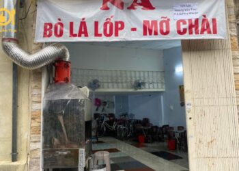 bò nướng lá lốt đường ray