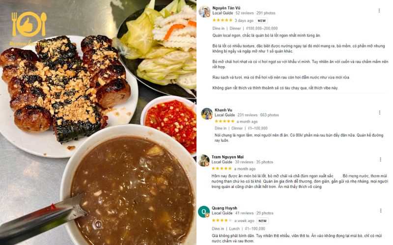 Review Bò Nướng Lá Lốt Đường Ray - Nức tiếng Sài Gòn gần 20 năm 11 bò nướng lá lốt đường ray