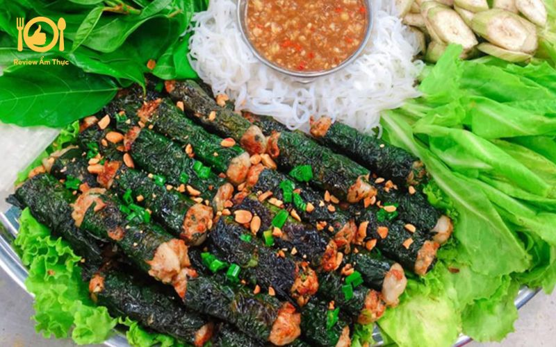 Bò nướng lá lốt mỡ chài - Món ăn thơm ngon, hấp dẫn khó cưỡng 7 bò nướng lá lốt mỡ chài