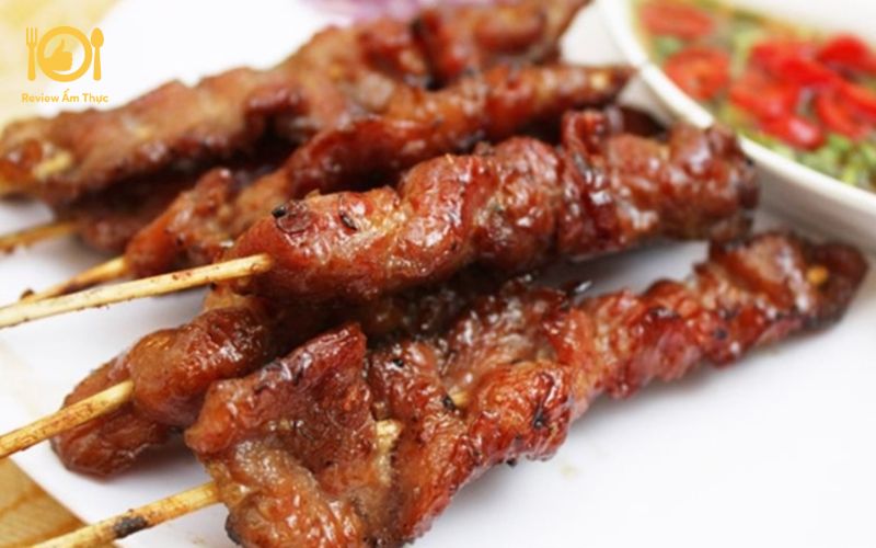 Bí quyết làm món bò nướng lụi ngon chuẩn vị ngay tại nhà 9 bò nướng lụi