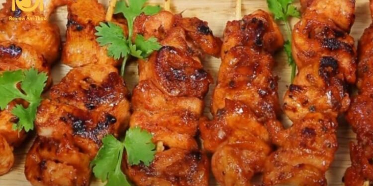 Bí quyết làm món bò nướng lụi ngon chuẩn vị ngay tại nhà 7 bò nướng lụi