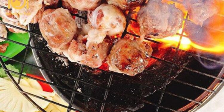 bò nướng mỡ chài