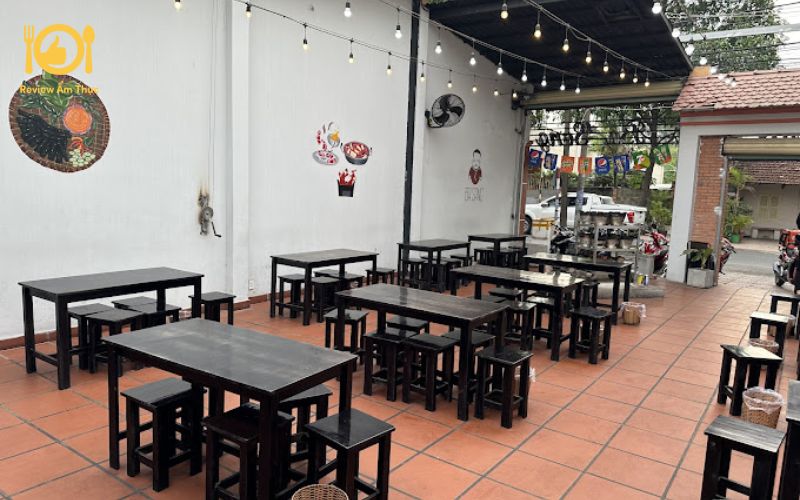 Review Bò Nướng Mỡ Chài Ba Sang - Quán bò ngon ở Biên Hòa 7 bò nướng mỡ chài ba sang