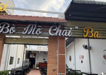 bò nướng mỡ chài ba sang