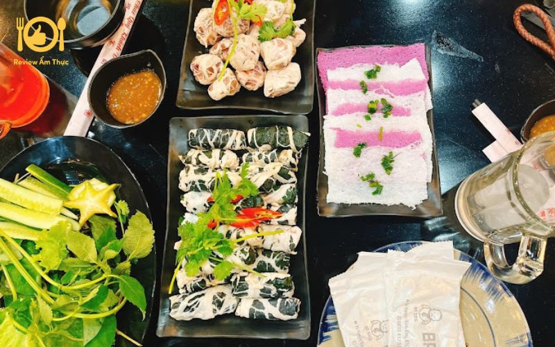 Review Bò Nướng Mỡ Chài Ba Sang - Quán bò ngon ở Biên Hòa 9 bò nướng mỡ chài ba sang