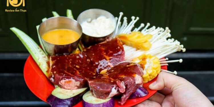 bò nướng phố hậu giang