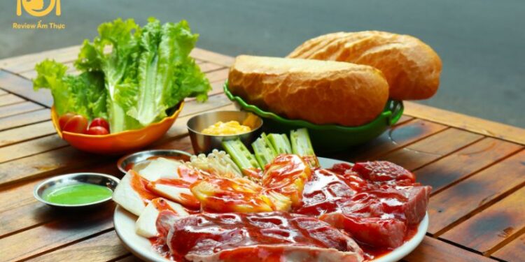 bò nướng phô mai