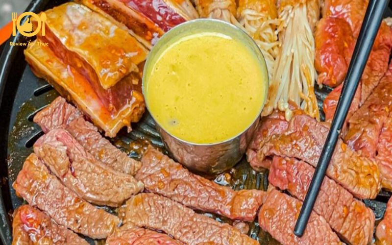 Hướng dẫn cách làm bò nướng phô mai trứng muối đúng vị nhất 10 bò nướng phô mai trứng muối