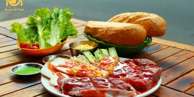 bò nướng phô mai trứng muối