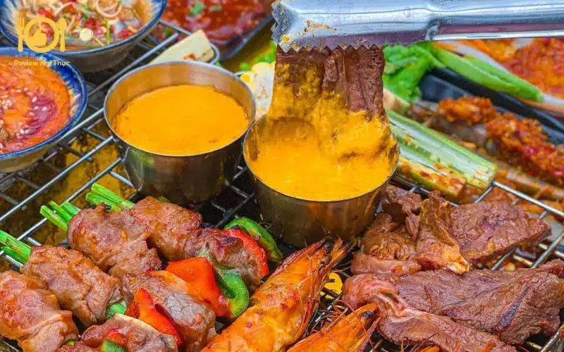 Cách làm món ngon bò nướng sốt trứng muối đơn giản ngay tại nhà 10 bò nướng sốt trứng muối