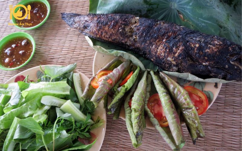 Cá Lóc Nướng Lá Sen - Món Ăn Thơm Ngon Đậm Hương Vị Quê Nhà 8 cá lóc nướng lá sen