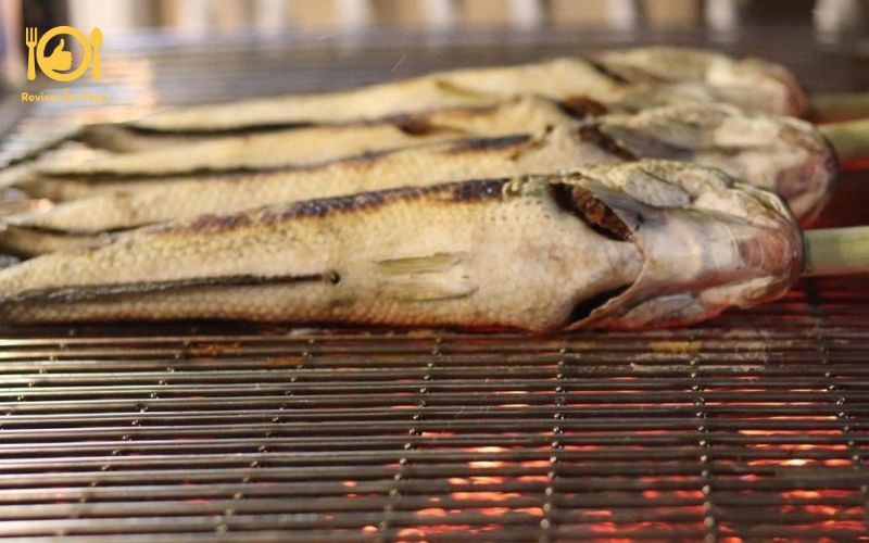 Review cá lóc nướng Tây Nam - Quán ăn ngon đậm chất miền Tây 8 cá lóc nướng tây nam
