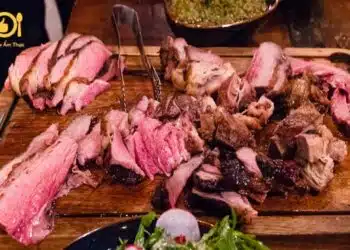 diềm thăn bò nướng