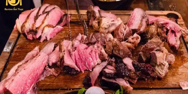 diềm thăn bò nướng