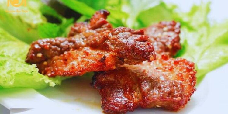 gù bò nướng sa tế