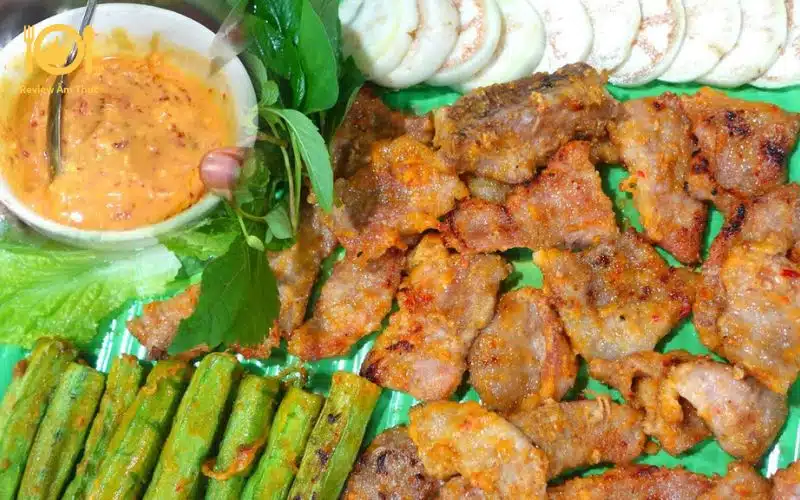 Cách làm nầm bò nướng bằng nồi chiên không dầu thơm ngon 9 nầm bò nướng bằng nồi chiên không dầu