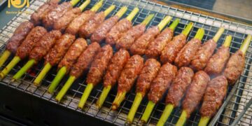 Bí quyết làm nem bò nướng sả thơm ngon, mềm dai tại nhà 13 nem bò nướng sả