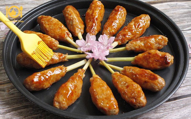 Bí quyết làm nem bò nướng sả thơm ngon, mềm dai tại nhà 10 nem bò nướng sả