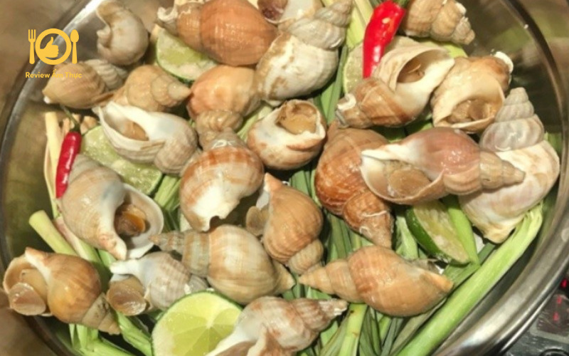 Hướng dẫn cách chế biến ốc bulot nướng tiêu xanh cực ngon 9 ốc bulot nướng tiêu xanh