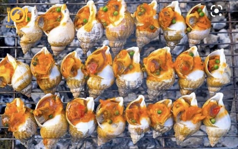 Hướng dẫn cách chế biến ốc bulot nướng tiêu xanh cực ngon 13 ốc bulot nướng tiêu xanh
