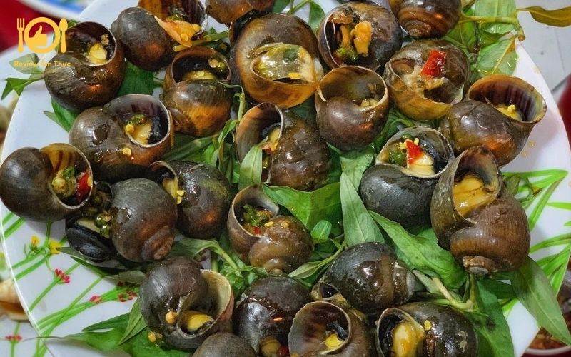 Hướng dẫn nướng ốc bươu nướng mỡ hành ngon hơn ngoài tiệm 8 ốc bươu nướng mỡ hành