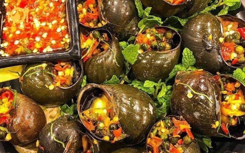 Cách làm ốc bươu nướng sa tế cực ngon, ai cũng làm được 9 ốc bươu nướng sa tế