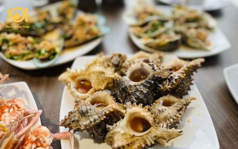 Hướng dẫn cách làm ốc gai nướng mỡ hành ngon tuyệt đỉnh 7 ốc gai nướng mỡ hành