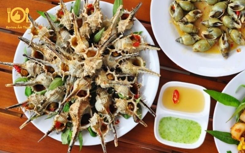 Mách bạn cách làm ốc gai nướng muối ớt siêu ngon ngay tại nhà 7 ốc gai nướng muối ớt