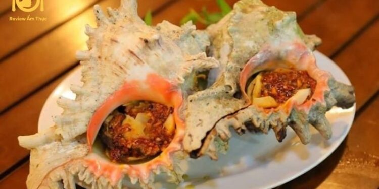 ốc gai nướng muối ớt