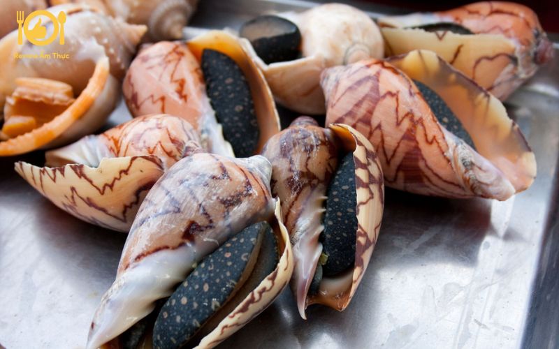 Hướng dẫn cách làm ốc giác nướng tiêu xanh cho bữa tiệc gia đình 11 ốc giác nướng tiêu xanh