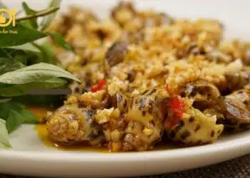 Ốc hương nướng bơ tỏi