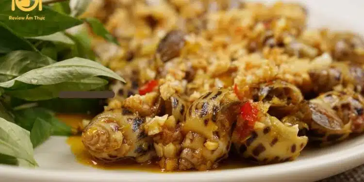 Ốc hương nướng bơ tỏi