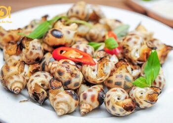 ốc hương nướng mọi