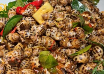 ốc hương nướng muối ớt
