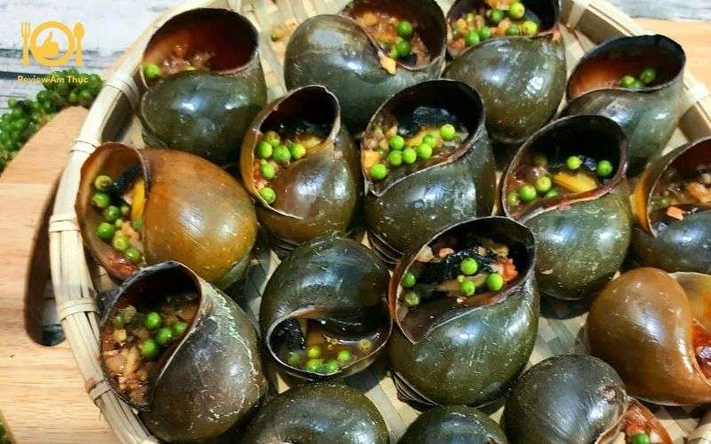 Hướng dẫn làm ốc lác nướng tiêu xanh đơn giản, siêu ngon tại nhà 9 ốc lác nướng tiêu xanh