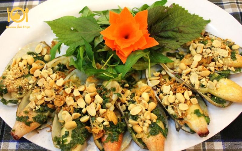 Hướng dẫn chế biến ốc vòi voi nướng mỡ hành cực ngon tại nhà 9 ốc vòi voi nướng mỡ hành