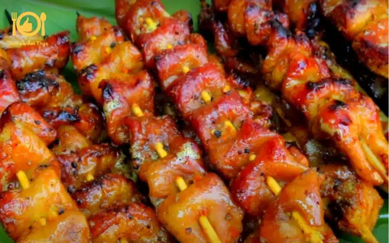 Phèo bò nướng sa tế - Món ăn thơm ngon, dễ làm tại nhà 9 phèo bò nướng sa tế