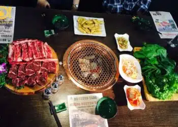 quán bò nướng tảng