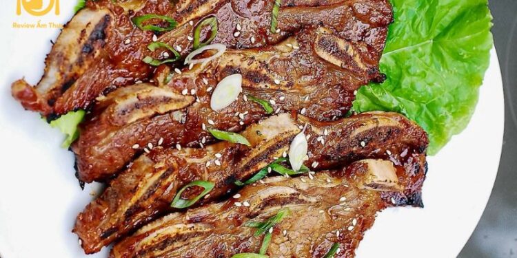 sườn bò nướng hàn quốc