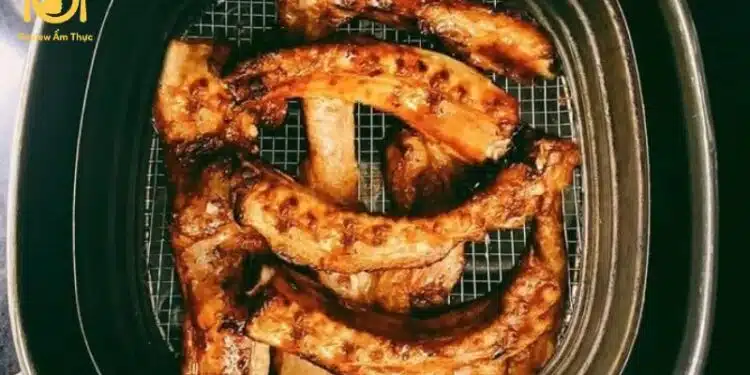 thịt dẻ sườn bò nướng nồi chiên không dầu